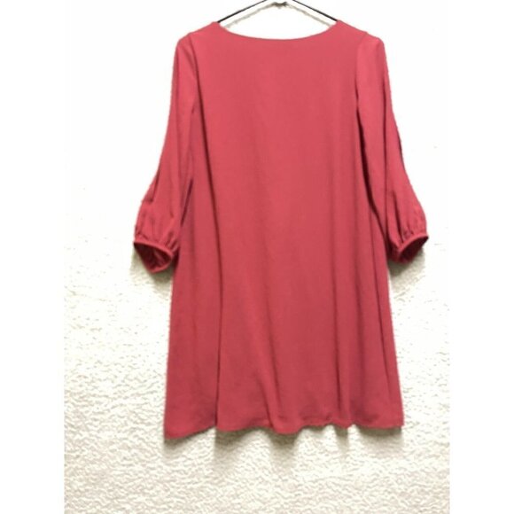 LULUS Women's Red Split Half Sleeve Dress Size XS - Picture 2 of 8